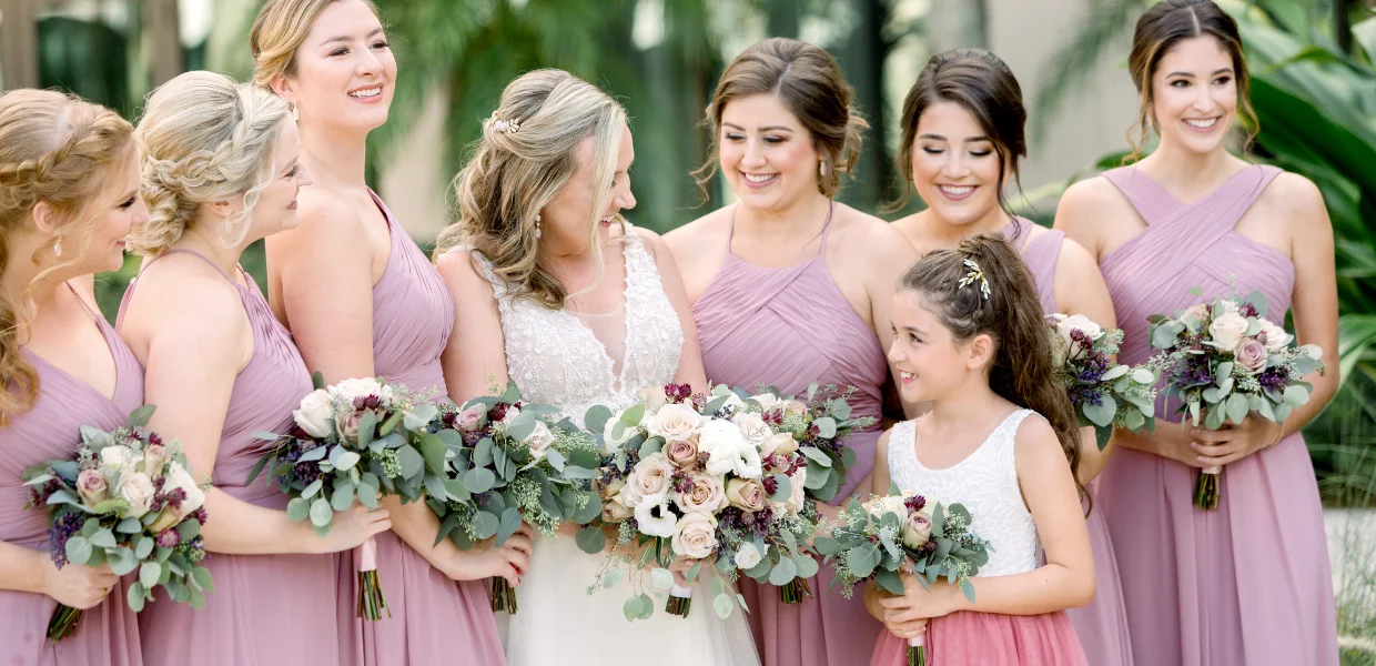 Lavender wedding slide - CDC Floral